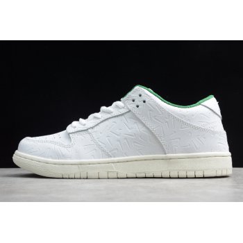 2020 Ben-G x Nike SB Dunk Low White Lucid Green-Sail CU3846-100 Shoes